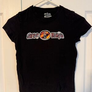 KIDS Three 6 Mafia Black T-Shirt